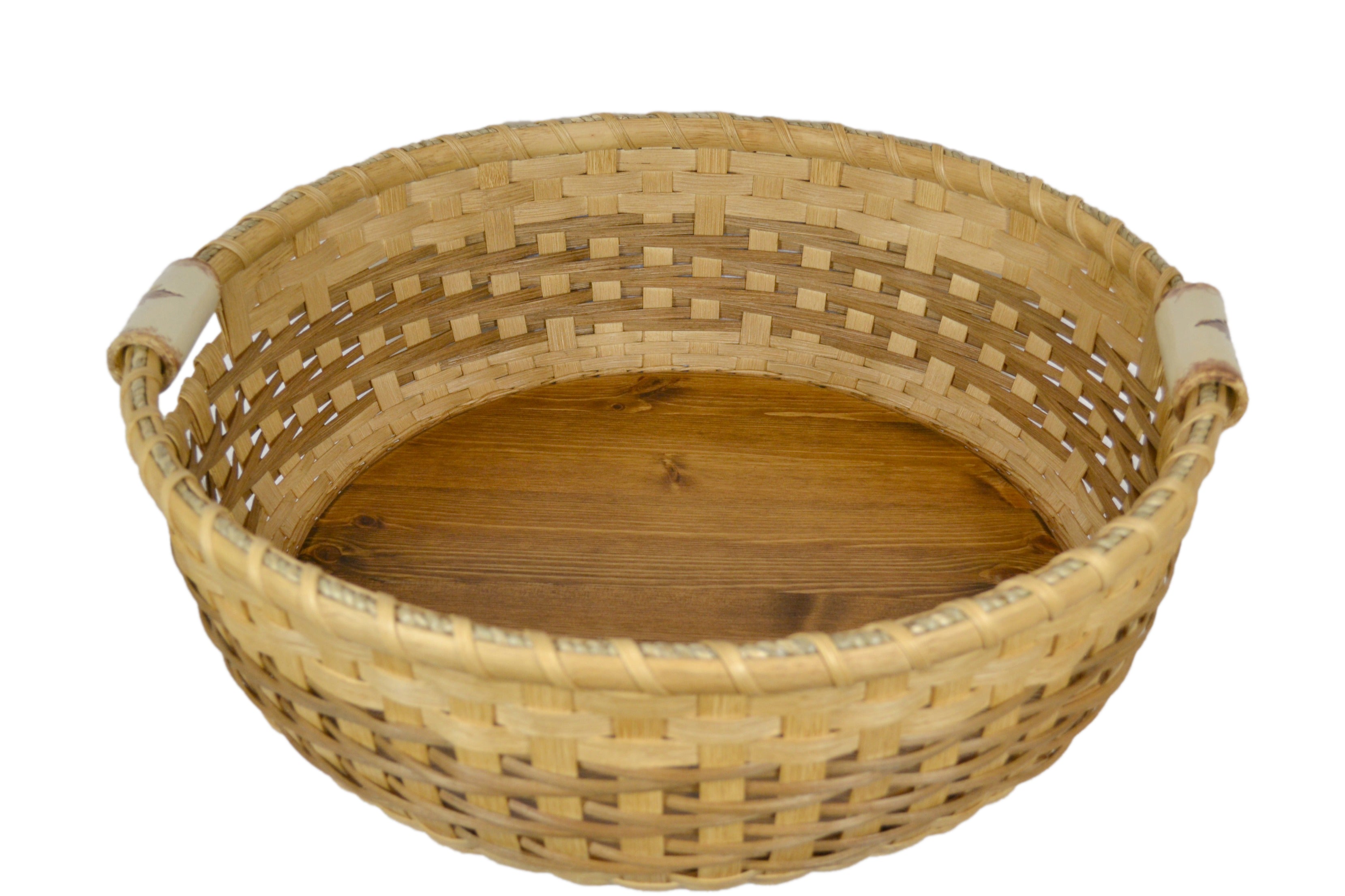 Coffee Table Tray Basket Weaving Kit and Basic Instructions Basket