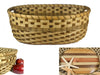 BASKET WEAVING PATTERN TUTORIAL "Claire" Twill Weave Gathering Basket ...